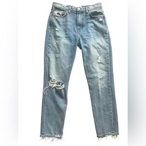 Reformation High Waist Cropped Cigarette Julia Jeans